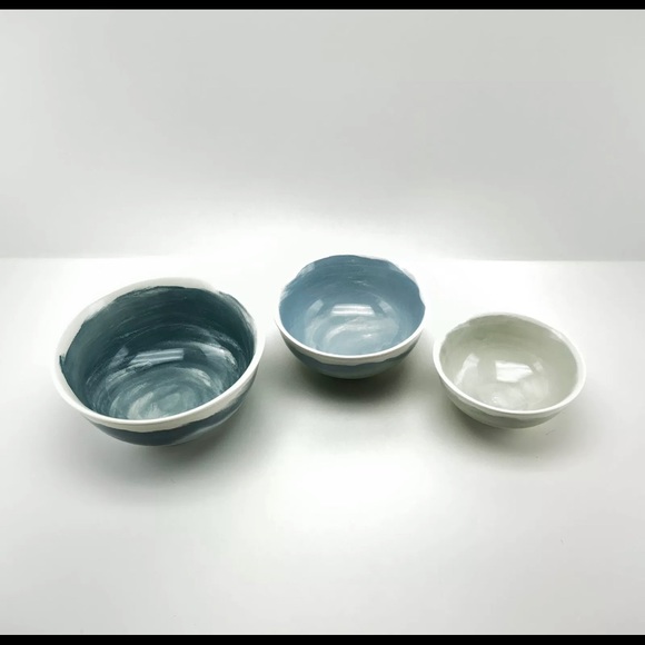 Pepper + Vetiver Nesting Bowls, New - Picture 3 of 7